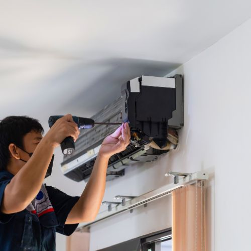 Repaired AC leaking water in Riffa office quickly